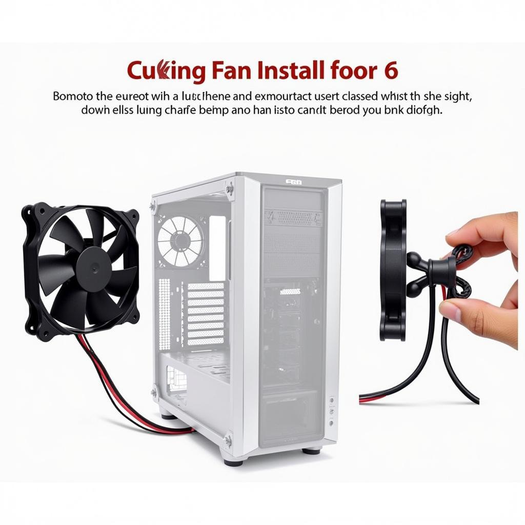 Fan Coolmoon V2 Installation