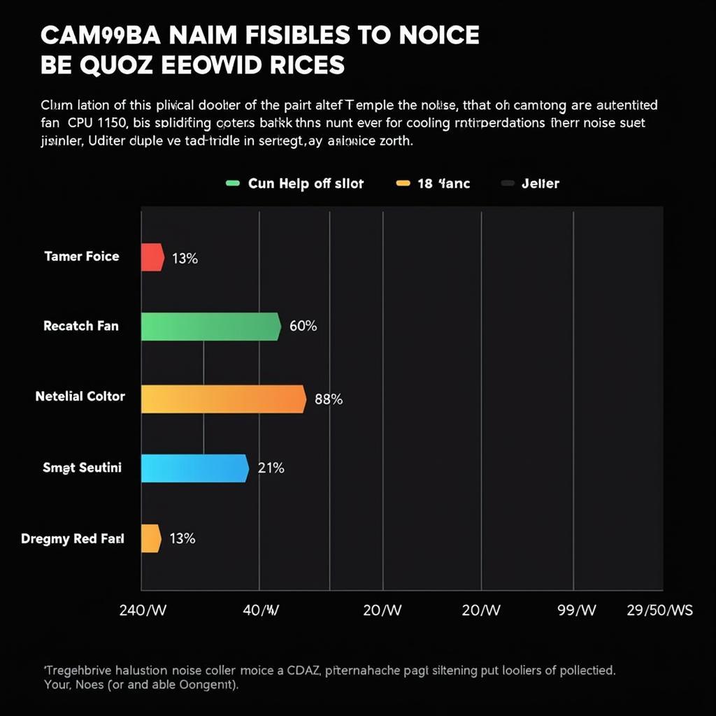 Fan CPU LED 1150 Noise Levels Comparison