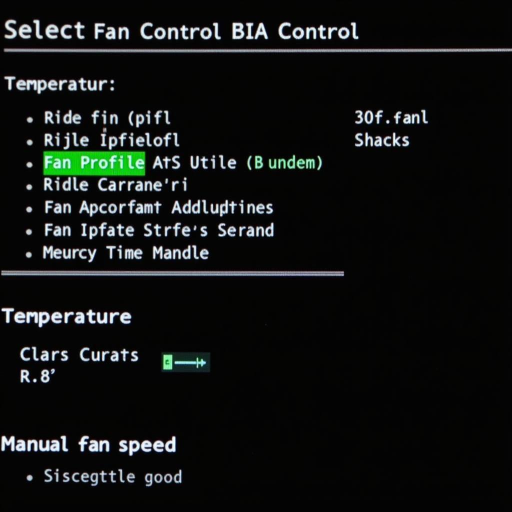 adjusting fan curve in bios