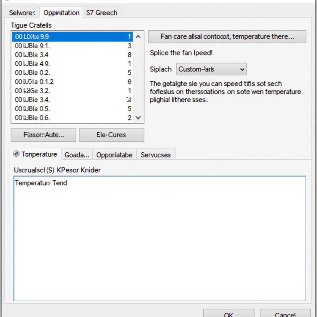 Customizing Fan Curve Using Software