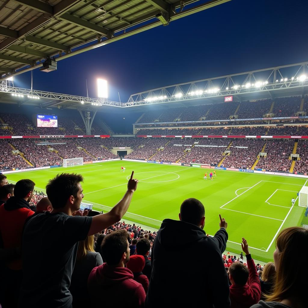 Fan Energy in Stadium