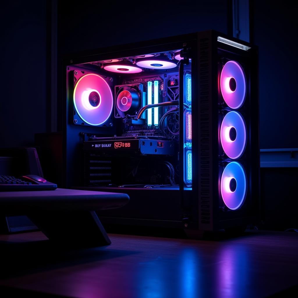 Fan Galaxy Xigmatek RGB Setup