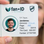 Fan-ID card example