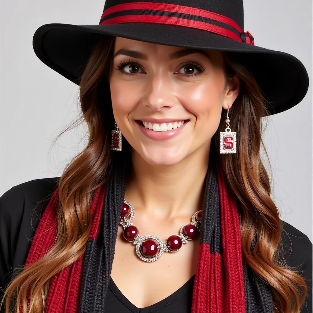 Fan Jewelry Set for Game Day