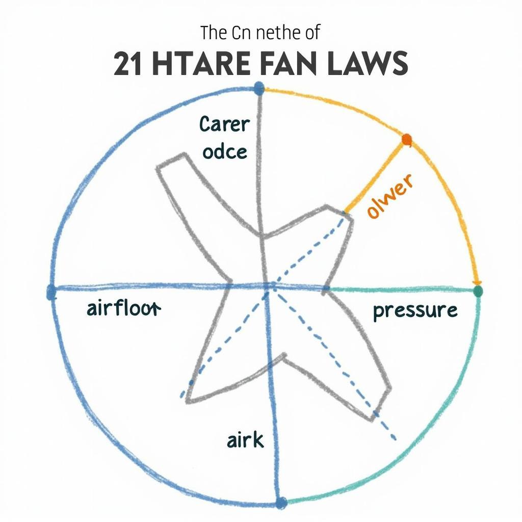 Chart Illustrating Fan Laws