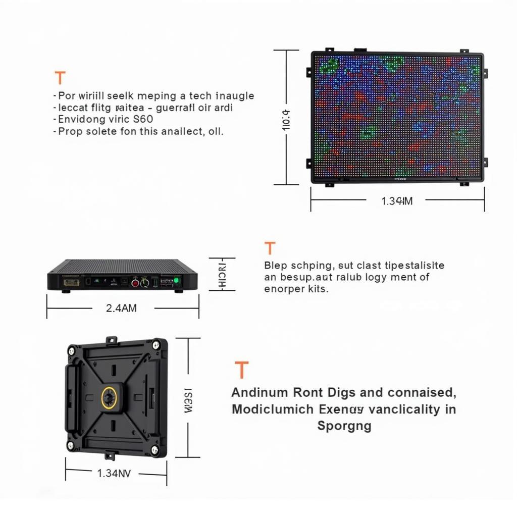 Fan Led Display Features