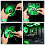 Fan Led Green Installation Guide