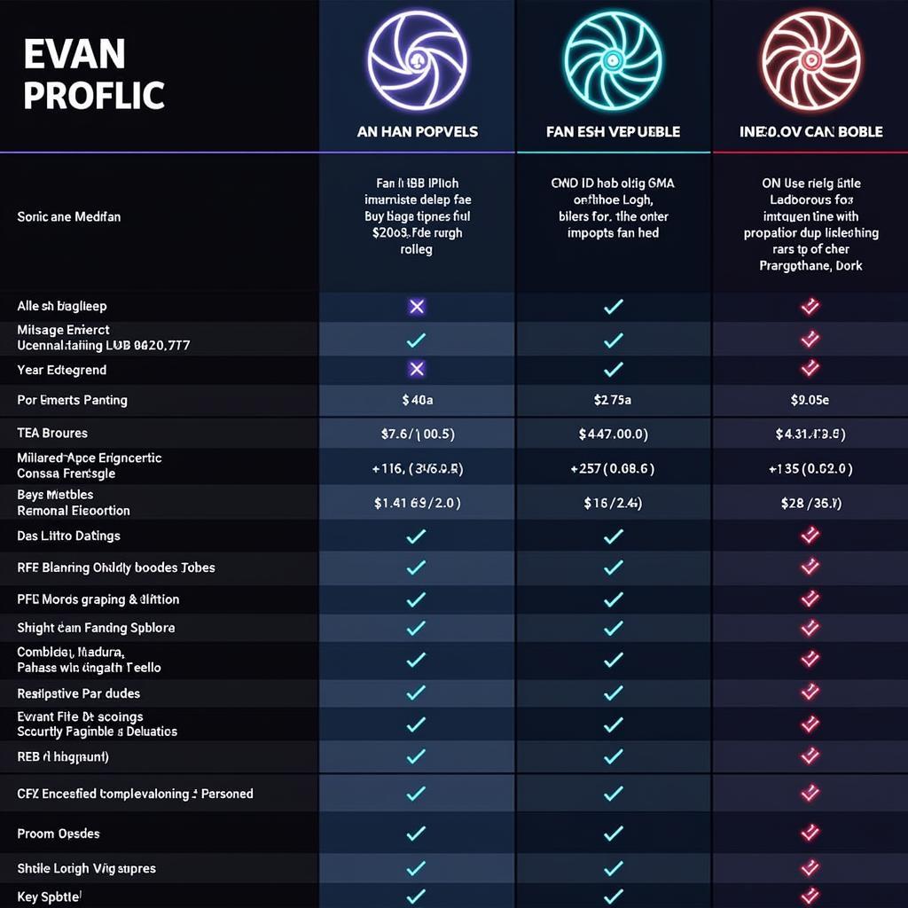 Comparing Fan Led RGB Options