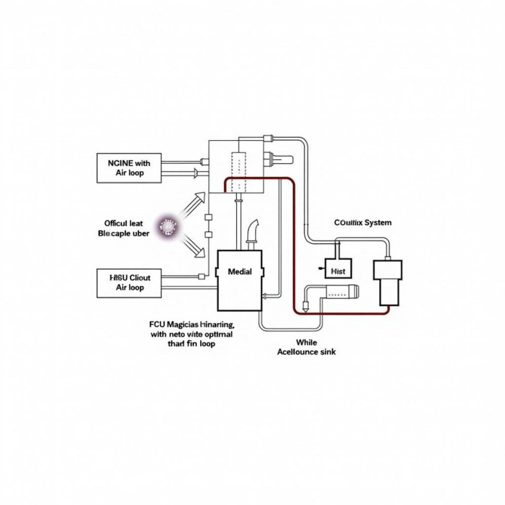 Fan Loop HVAC System Diagram