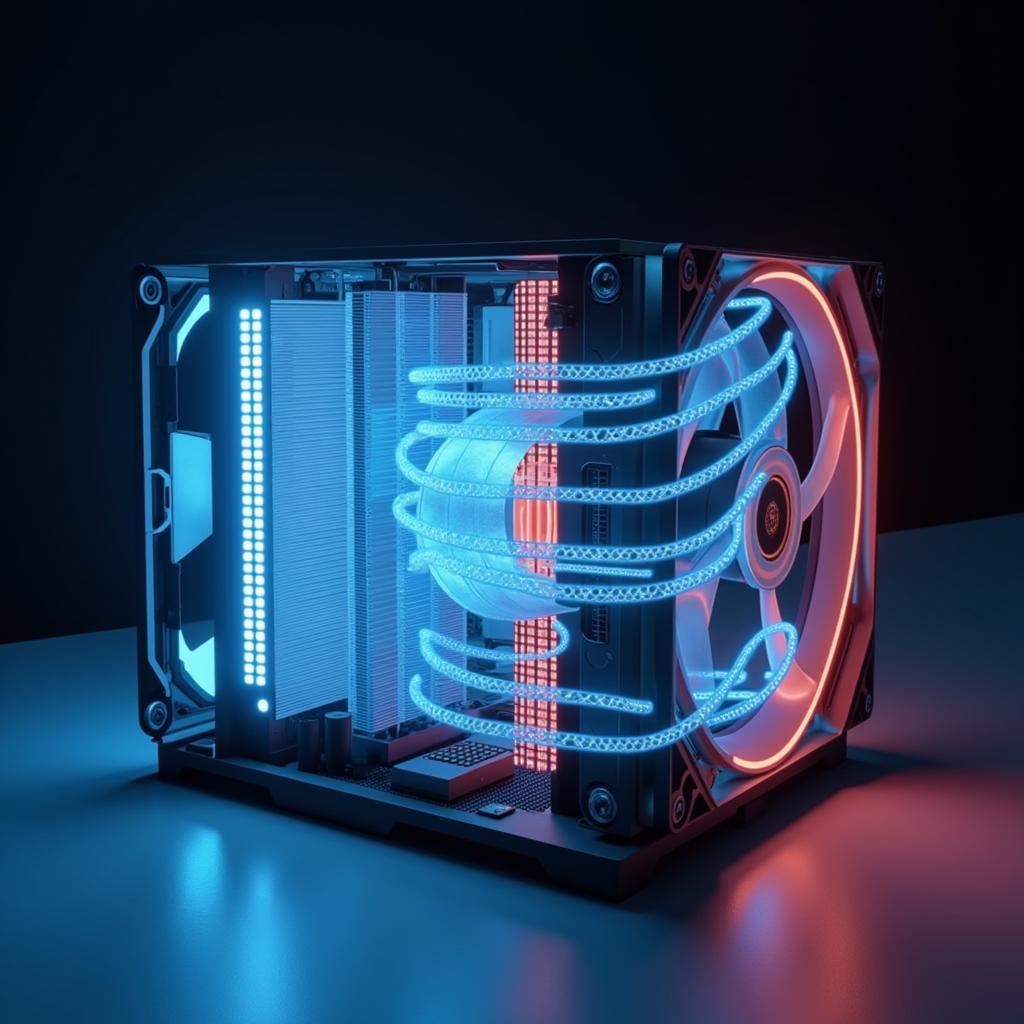 Fan NS65A00 Airflow Visualization