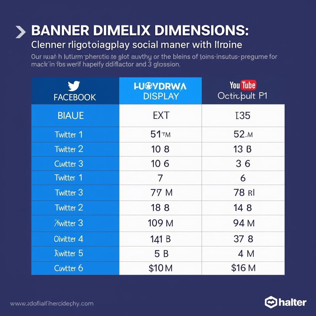 Comparison of Fan Page Banner Dimensions Across Platforms