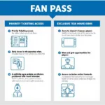 Fan Pass Benefits and Privileges