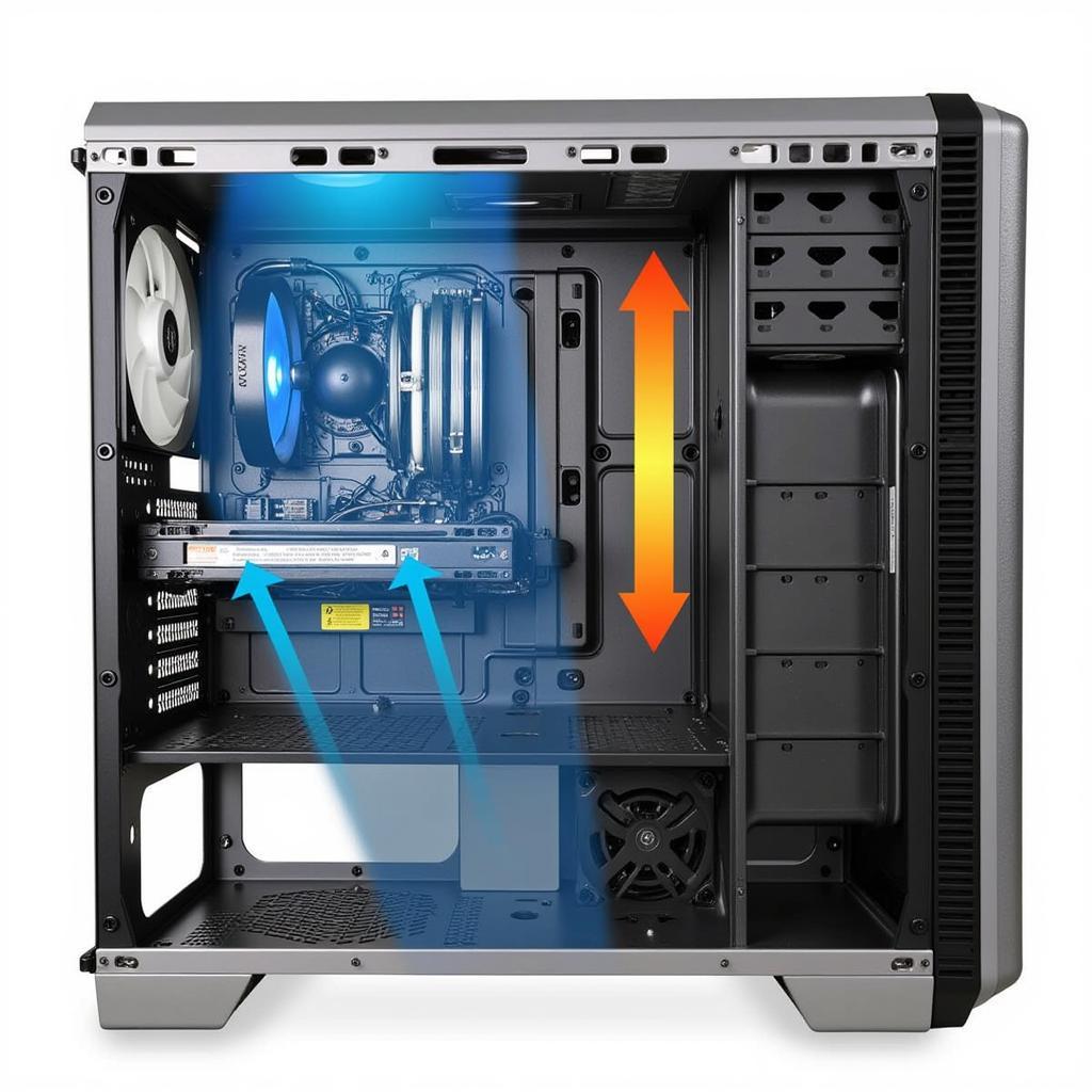 Optimal Fan Placement and Airflow Management