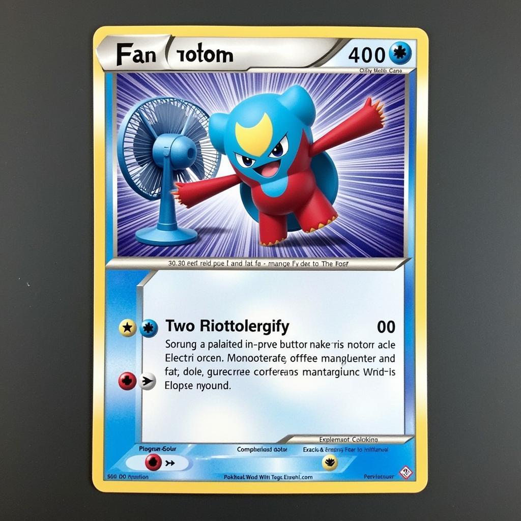 Fan Rotom from Plasma Freeze set