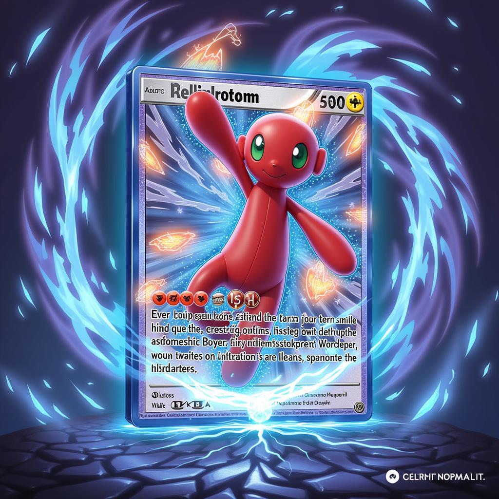 Fan Rotom from Ultra Prism set