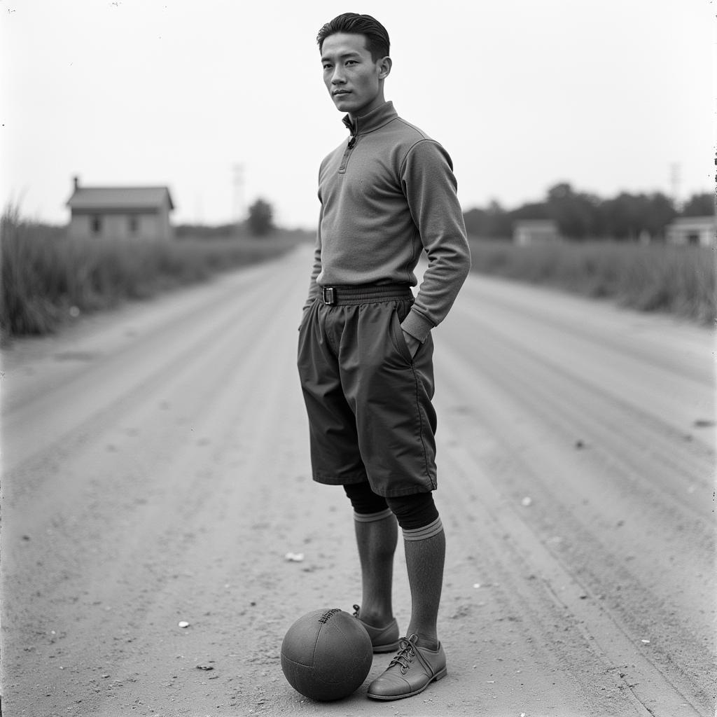 Fan Sakaguchi in his youth