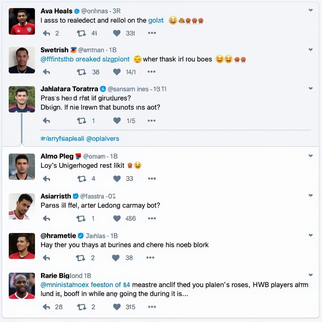 Social Media Interaction Among Football Fans