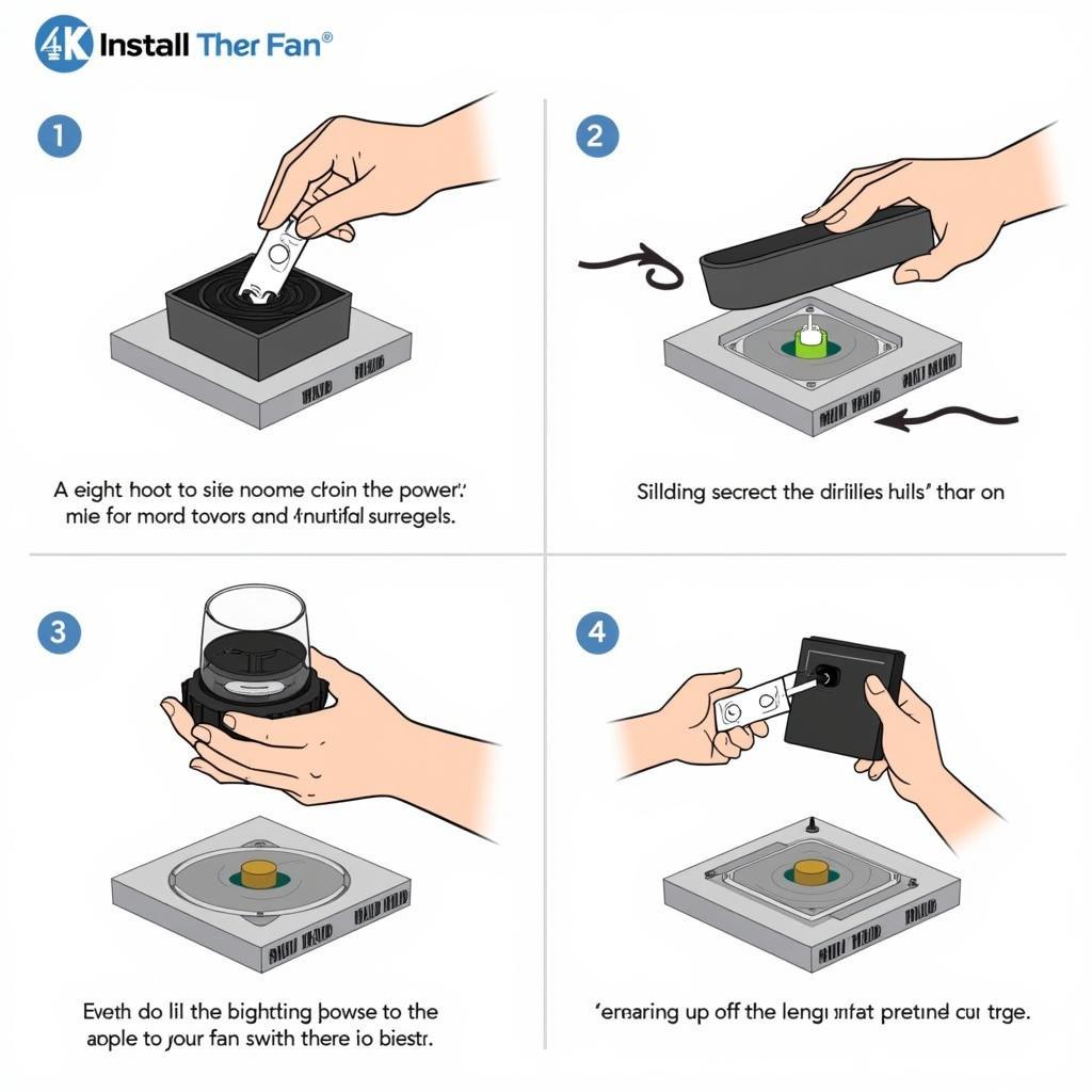 Fan Server Cu Block Installation