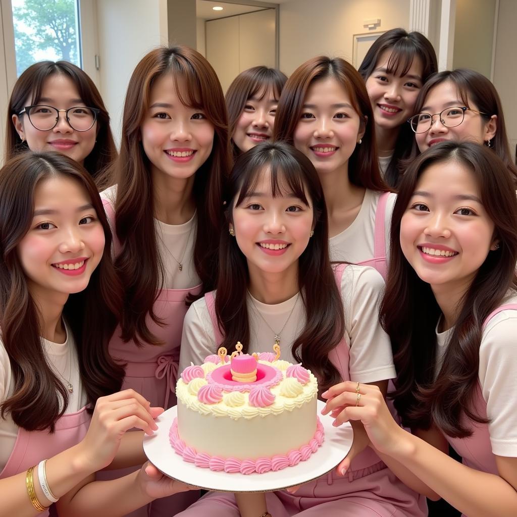 Fan SNSD Celebrating Anniversary