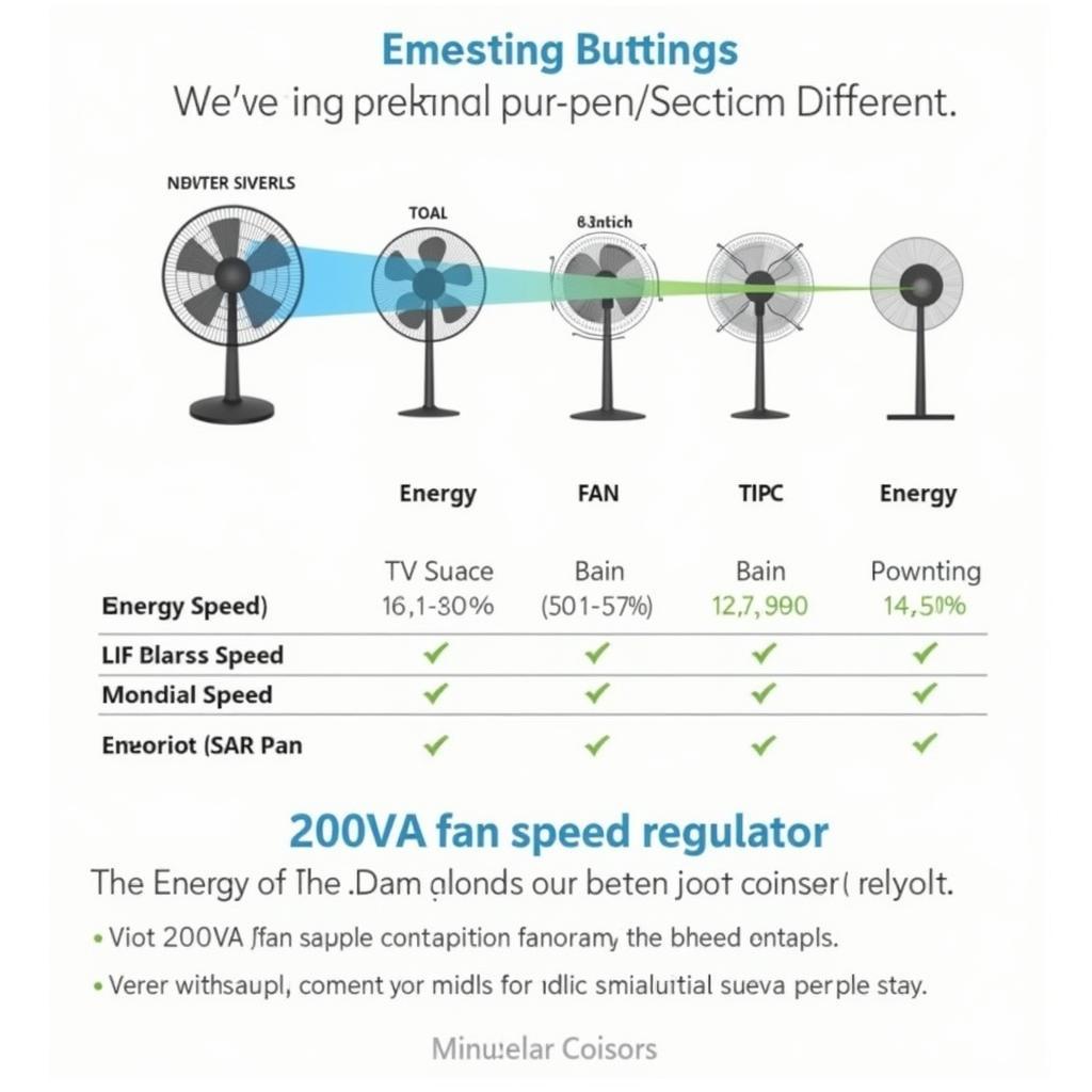 Fan Speed Regulator Energy Saving