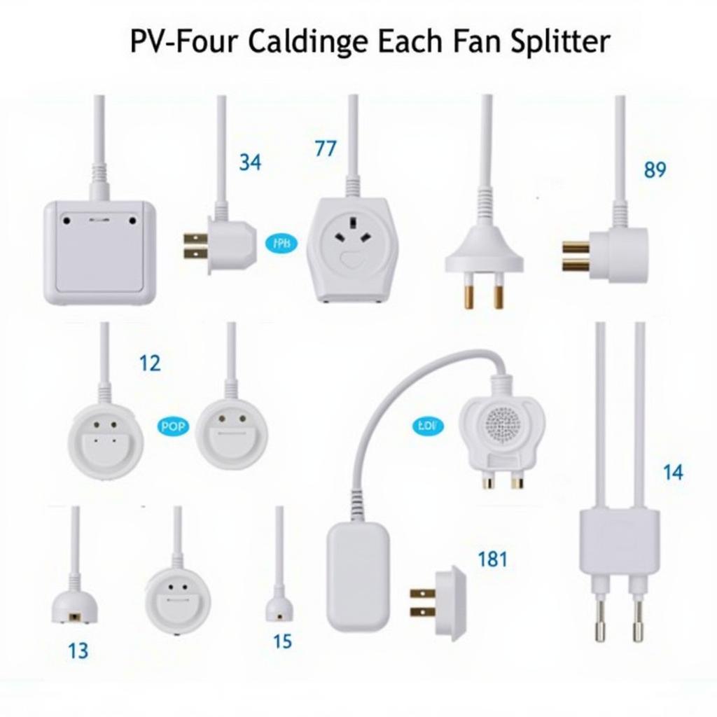 Types of Fan Splitters