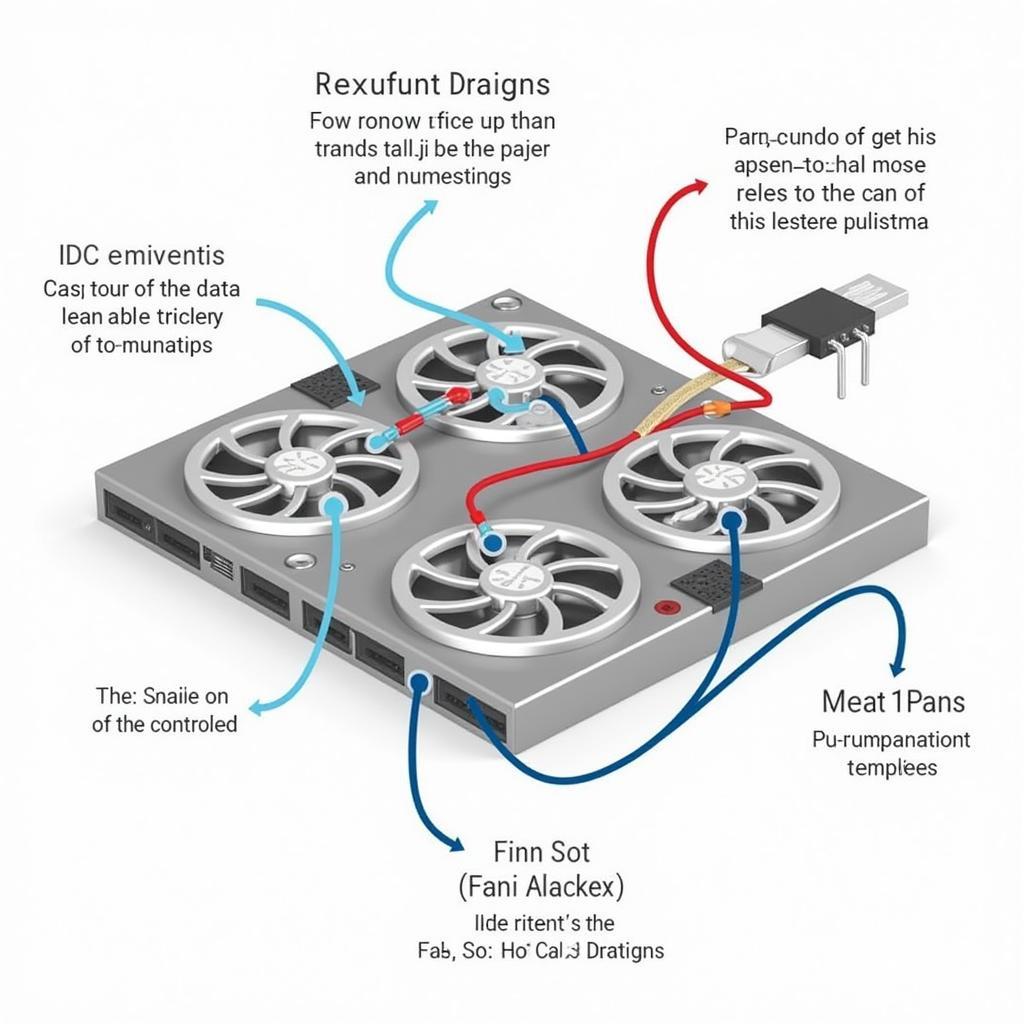 Fan Tray I2C Connection Diagram