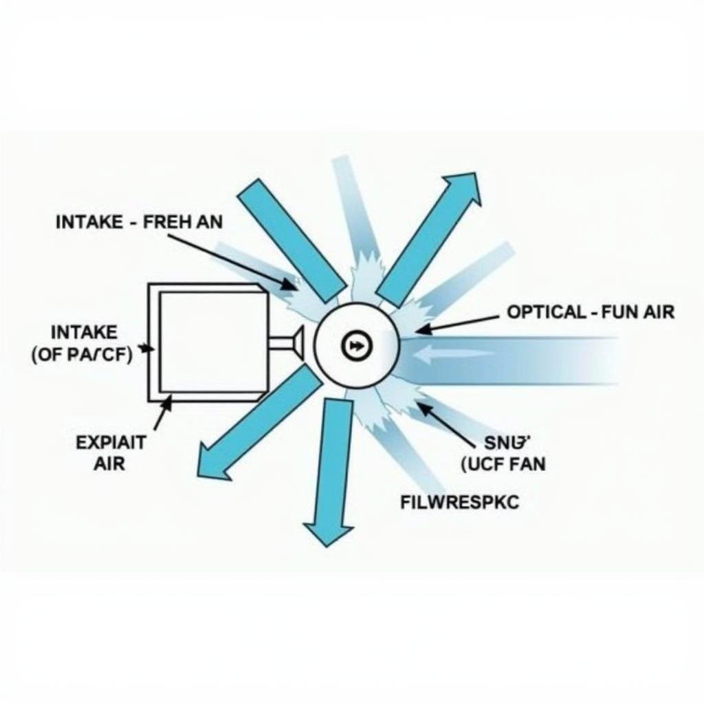 Fan Ventilation System Diagram