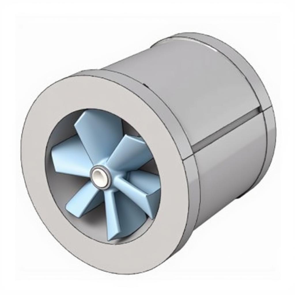 Diagram of a Fan Volute Casing