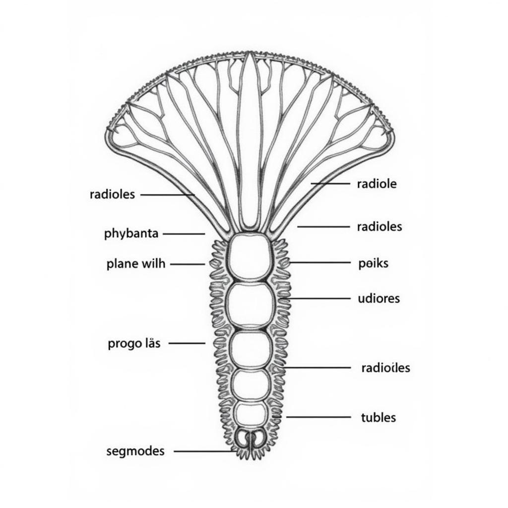 Fan Worm Anatomy Diagram