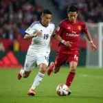 Fan Xiaotao showcasing his impressive footwork during a match