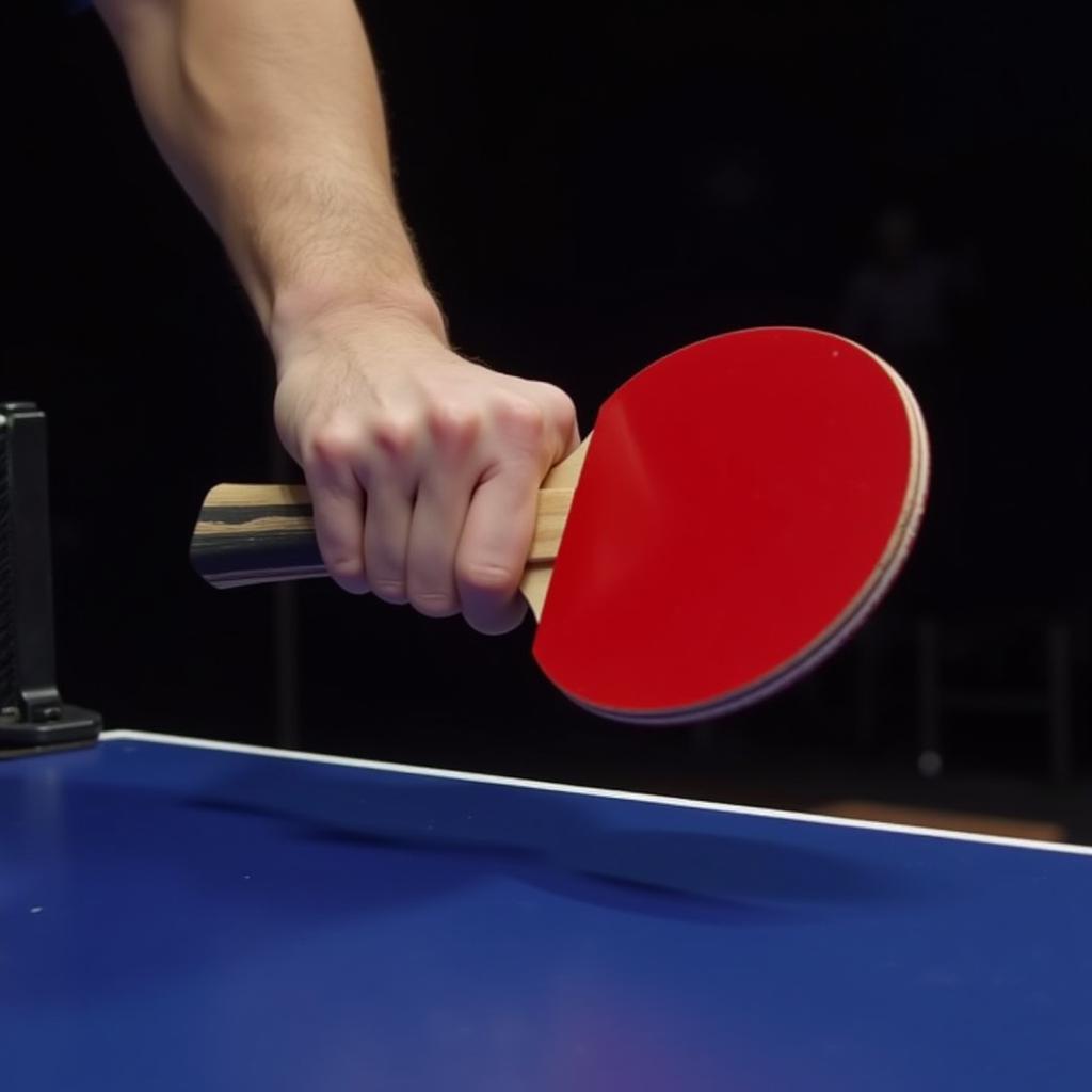 Fan Zhendong backhand grip