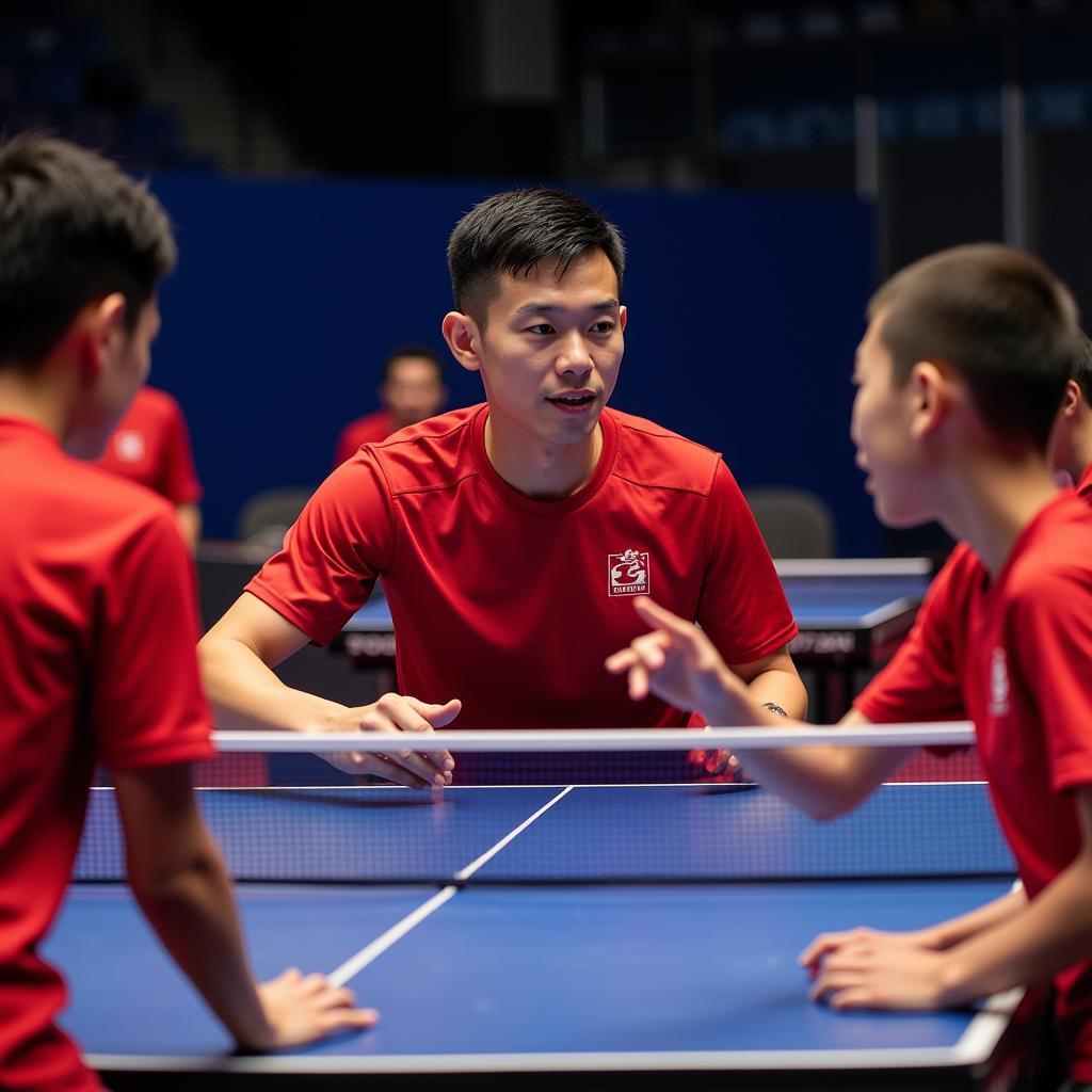 Fan Zhendong Inspiring Young Players