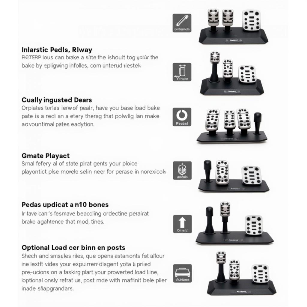 Fanatec Pedal Setups