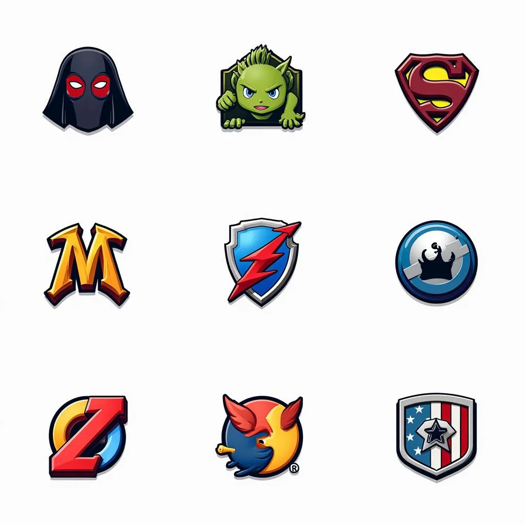 Fandom icons for movies, TV shows, music, and video games