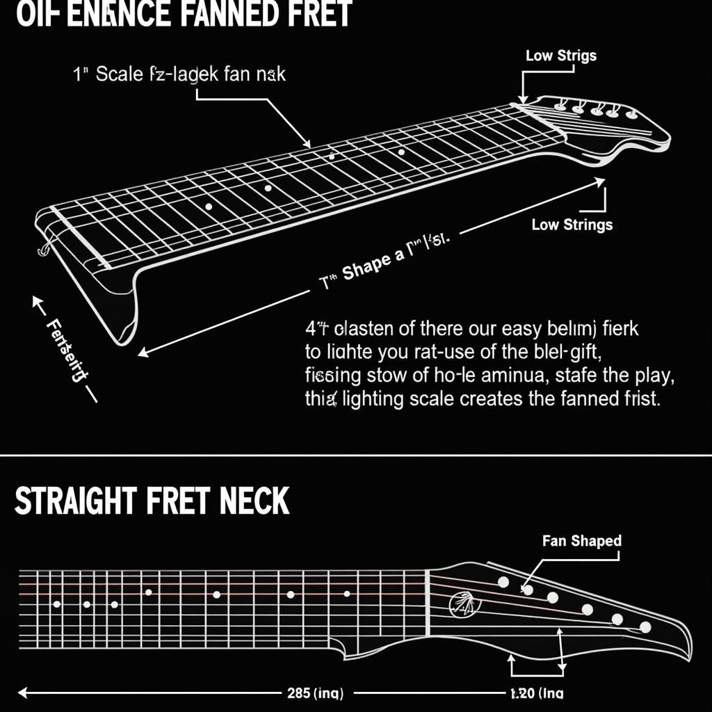 Fanned Frets Diagram