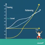 Example of a Fanning Flattening Trendline