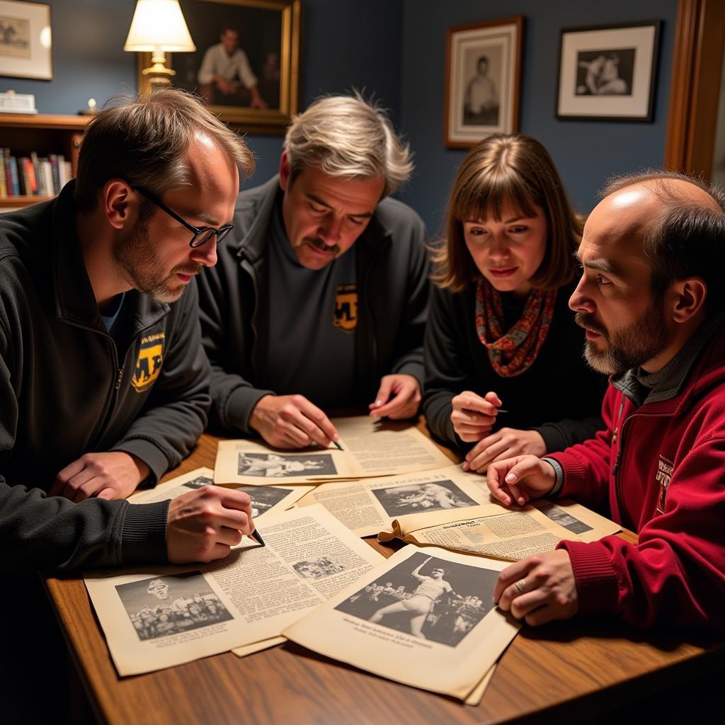 Fans Researching Team History