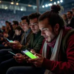 Fans Engaging with Football on Mobile Devices