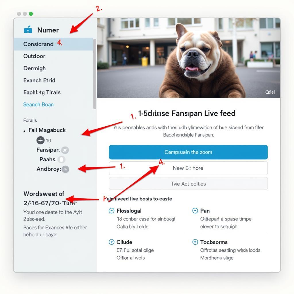 Navigating the Fansipan webcam controls