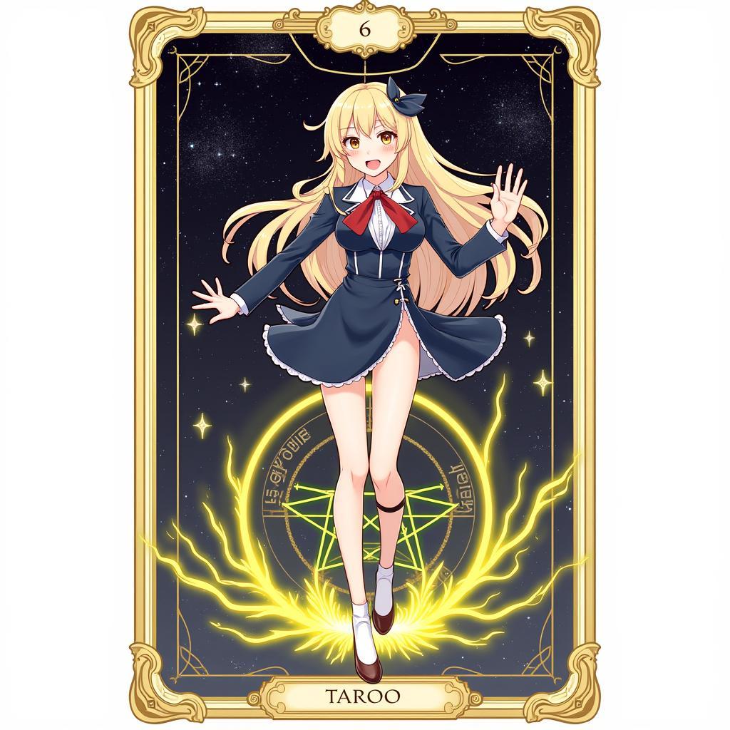 Fate Grand Order Tarot Card Fan Art