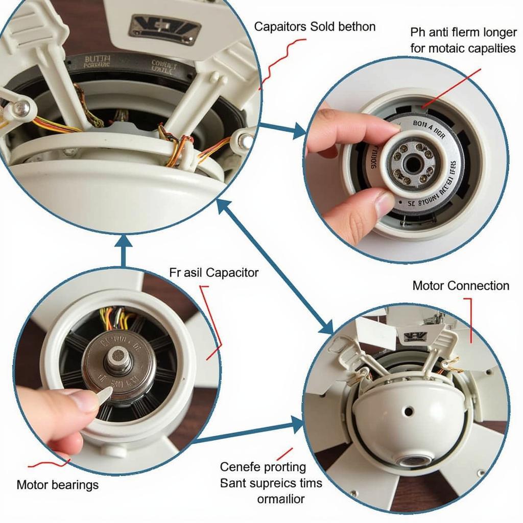 Common Faulty Ceiling Fan Parts