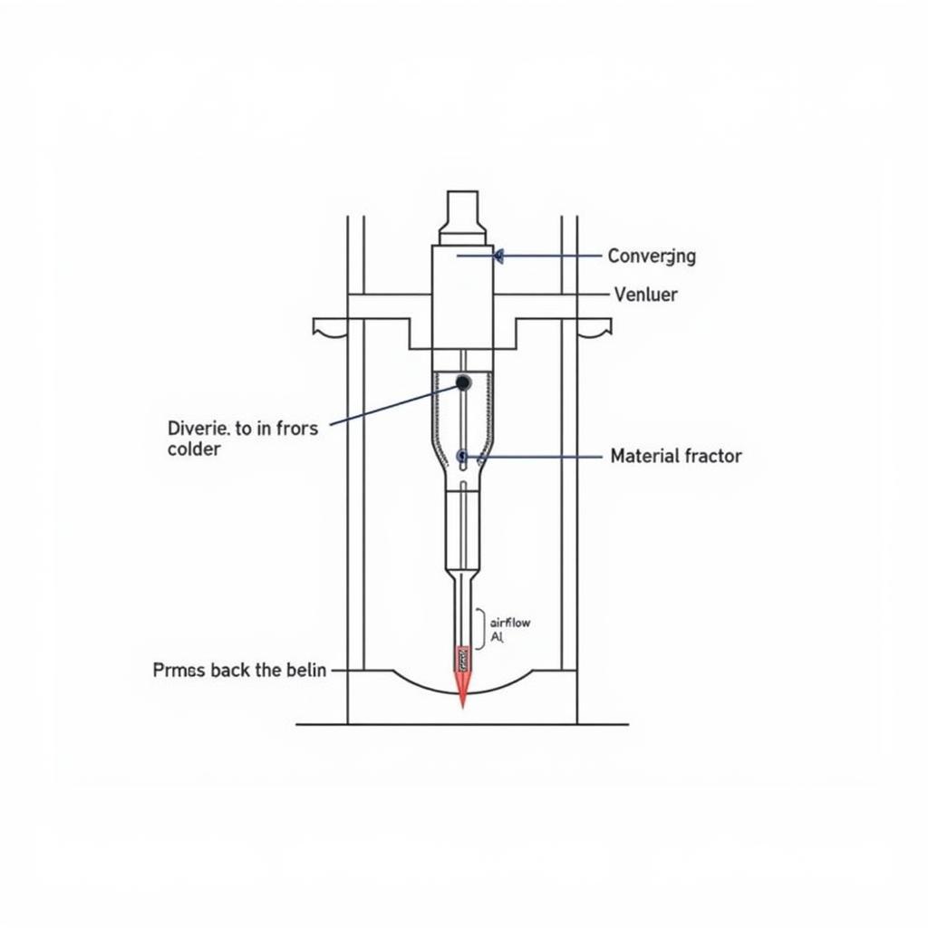 Diagram of a Feed Venturi in a Fan System