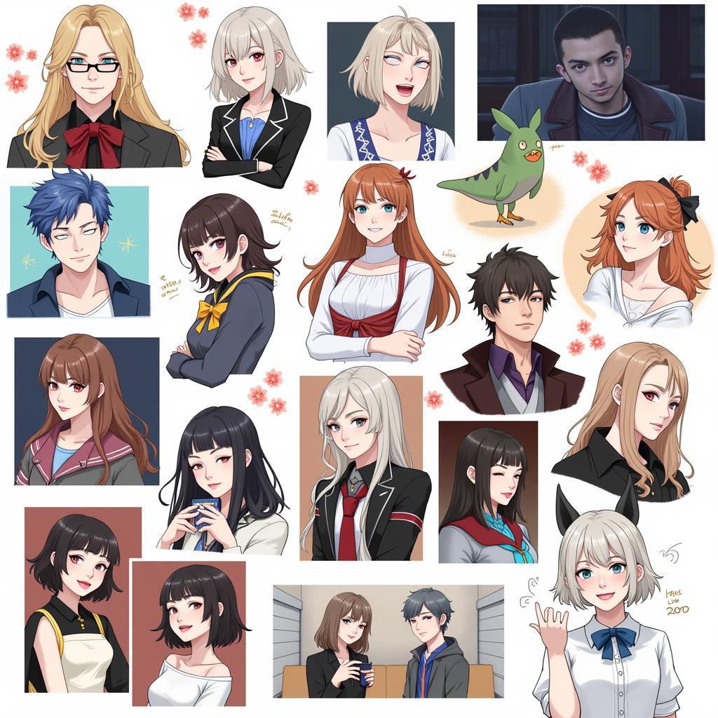 A collection of FGO fan art