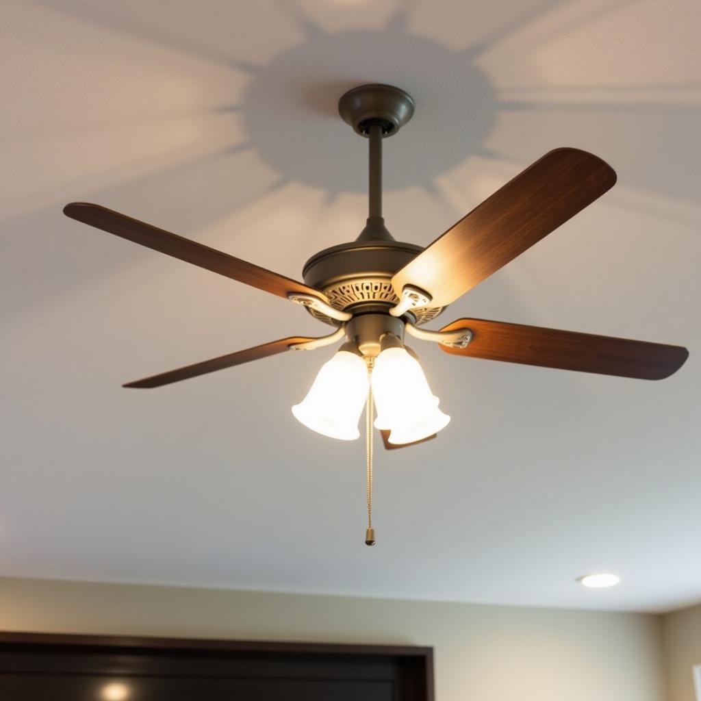 A Newly Installed Ceiling Fan in a Morningside Home