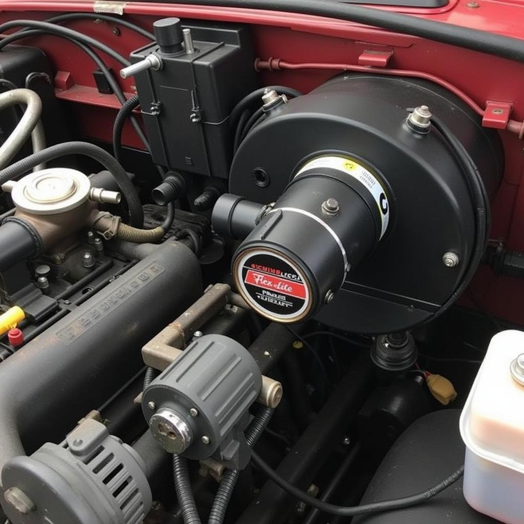 Flex-a-lite Fan Installation on a Dodge Cummins Engine