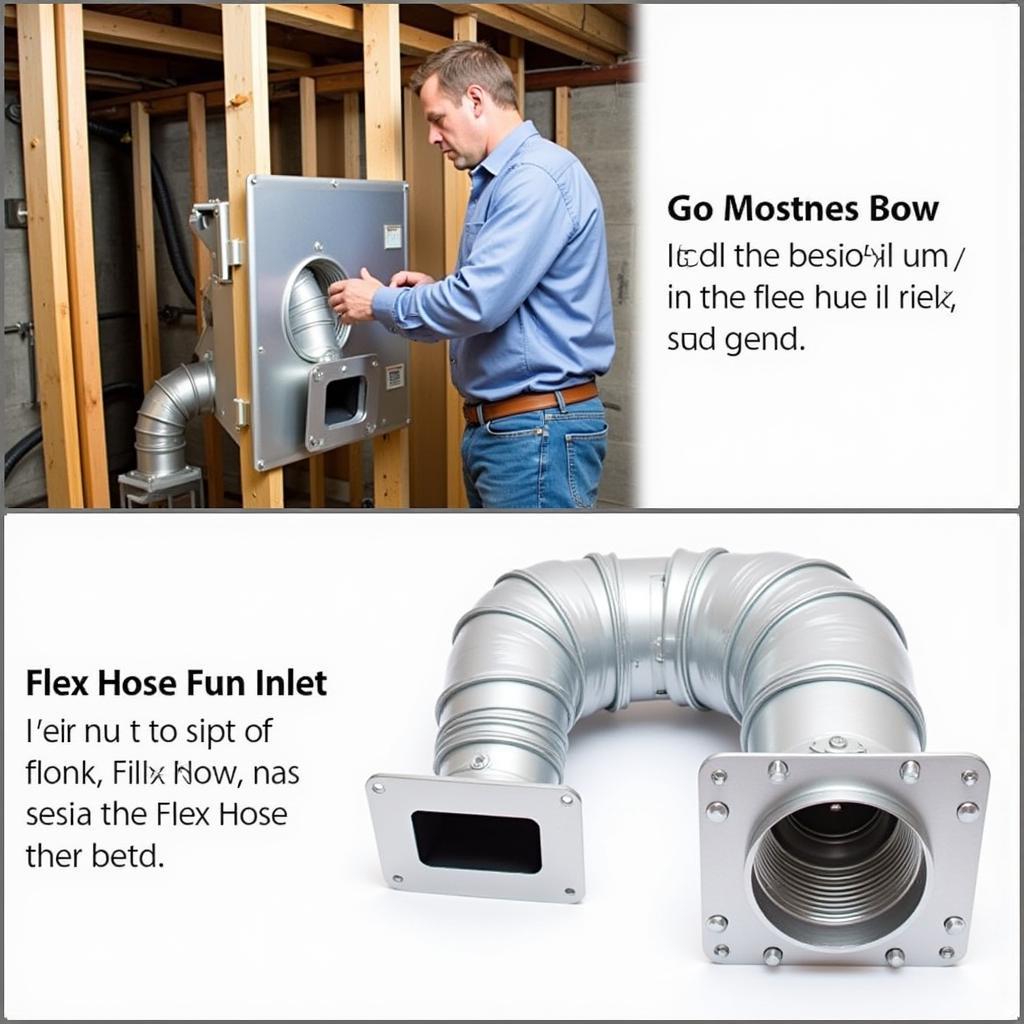 Flex Hose Fan Inlet Installation