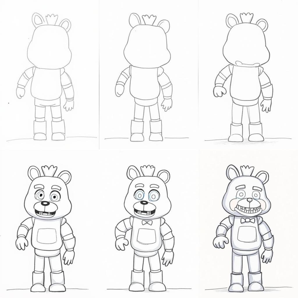 FNAF Drawing Tutorials for Beginners