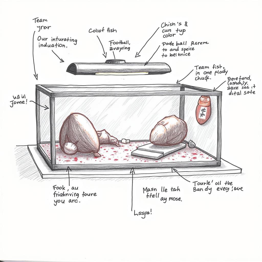 Football Aquarium Concept Sketch