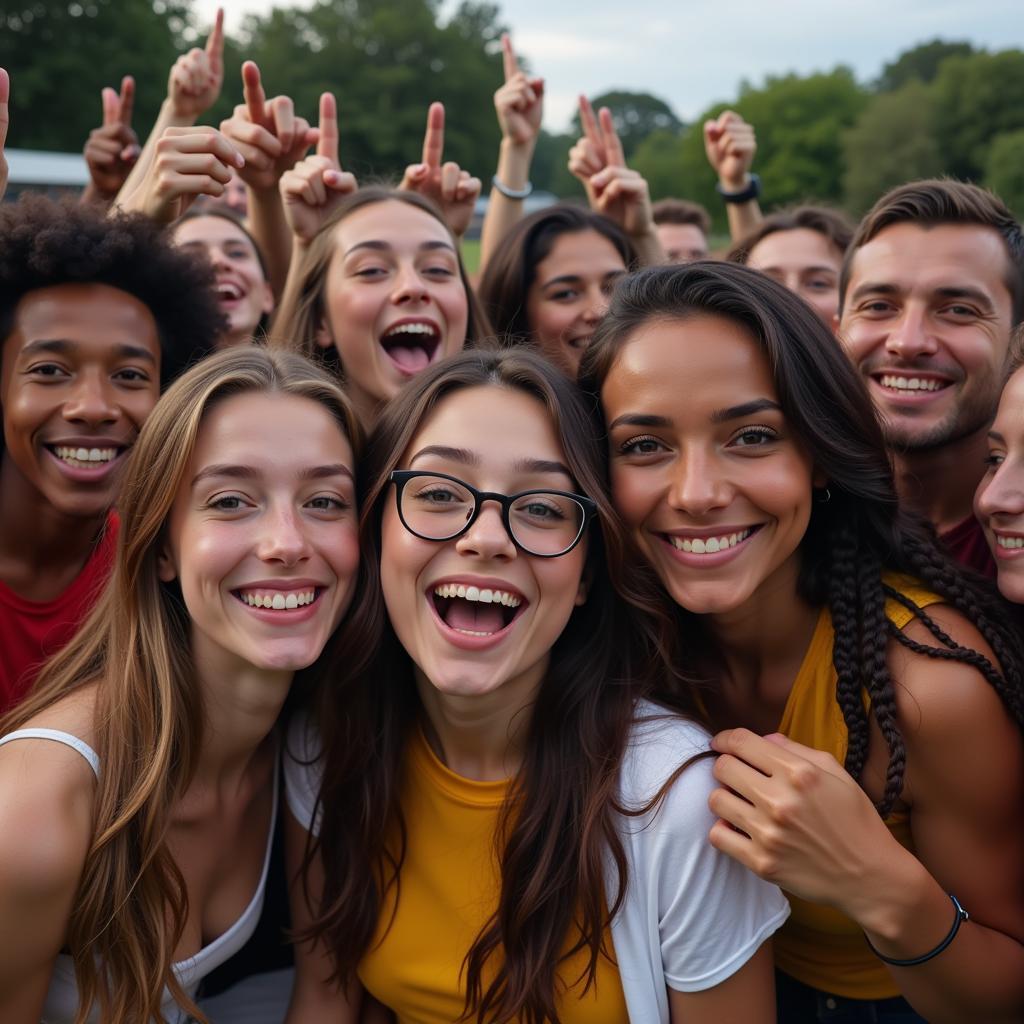 Football unites people from all walks of life