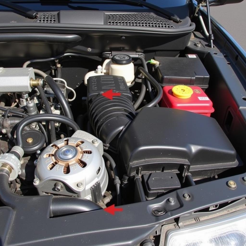 Ford Escape XLS Engine Bay